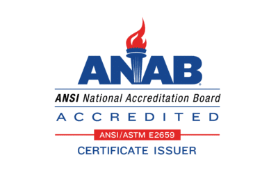 ANAB Accreditation Certificate